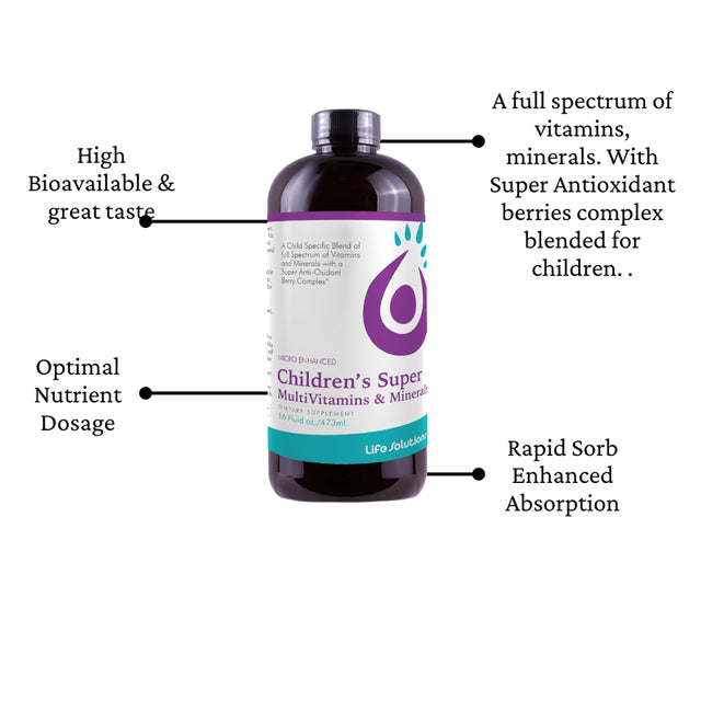 Liquid Children'S Super Multivitamins & Minerals