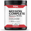 Mission Complete - BCAA Dietary Supplement Builds Lean Muscle Mass, Endurance & Recovery from Toil, a Veteran Owned Company