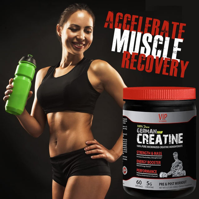 Muscle Pump Formula - German CREATINE Powder - PRE & Post Workout - Creatine Monohydrate Energy - 3 Cans 900 Grams (300 Servings)