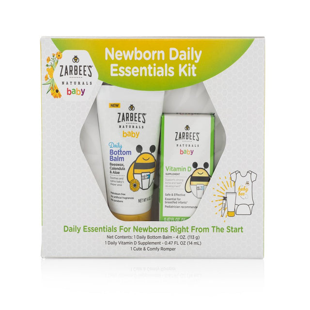 Zarbee'S Naturals Baby Newborn Essentials Gift Set