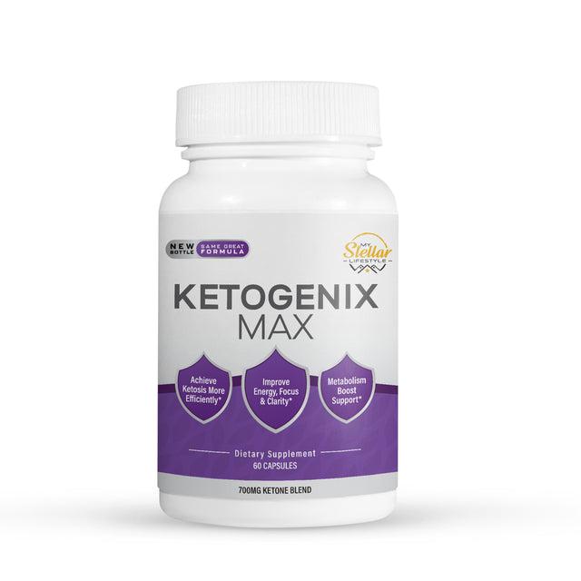 Ketogenix Max BHB Ketone 700Mg Weight Management Fat Burner Keto-60 Capsules