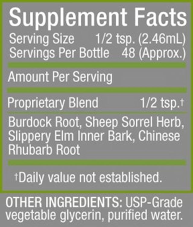 Cedar Bear EC Blend - a Liquid Herbal Supplement That Build Health and Immunity 4 Fl Oz / 120 Ml