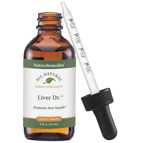 Nativeremedies Liver Dr. - All Natural Herbal Supplement Promotes Liver and Gallbladder Health and Functioning - 59 Ml