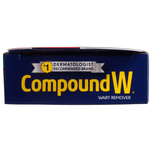 Compound W Maximum Strength One Step Plantar Wart Remover Foot Pads, 20 Count