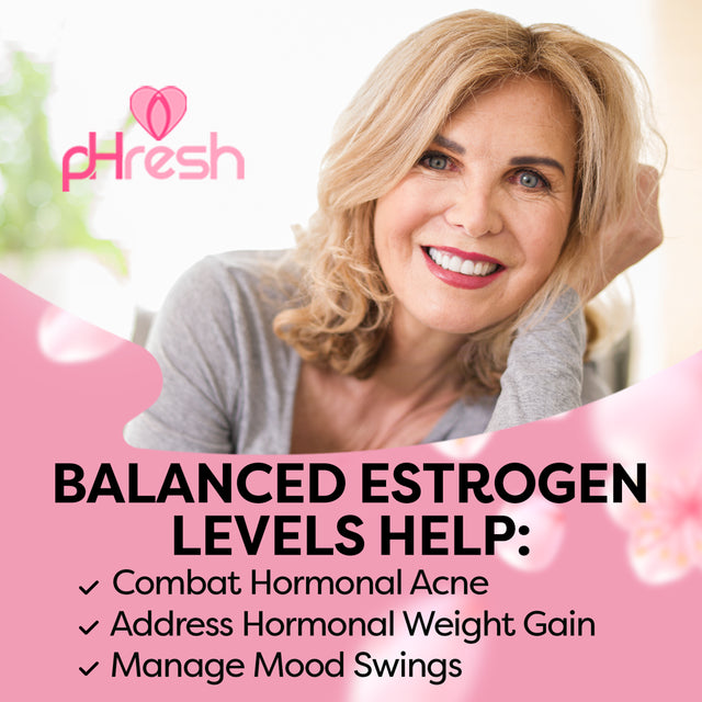 Phresh DIM Supplement - Women Estrogen Balance Support 300 Mg - Gluten-Free Diindolylmethane with Bioperine - Estrogen Supplement for Women and Men - Non-Gmo Hormonal Acne Supplements, Made in the USA