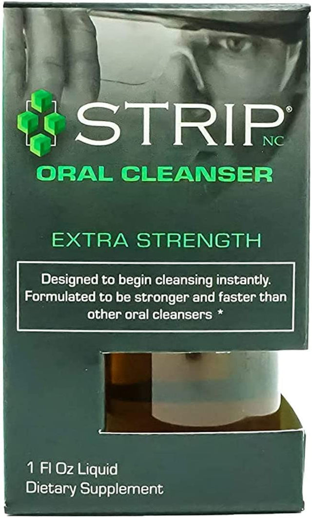 Strip Detox Oral Cleanser Extra Strength Instant Cleansing -Potent Deep System Cleanser - Formulated to Be Stronger & Faster than Other Oral Cleansers (1 Oz)