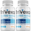 (2 Pack) Trivexa - Total Body Wellness - Dietary Supplement for Focus, Memory, Clarity, & Energy - Advanced Cognitive Support Formula for Maximum Strength - 120 Capsules