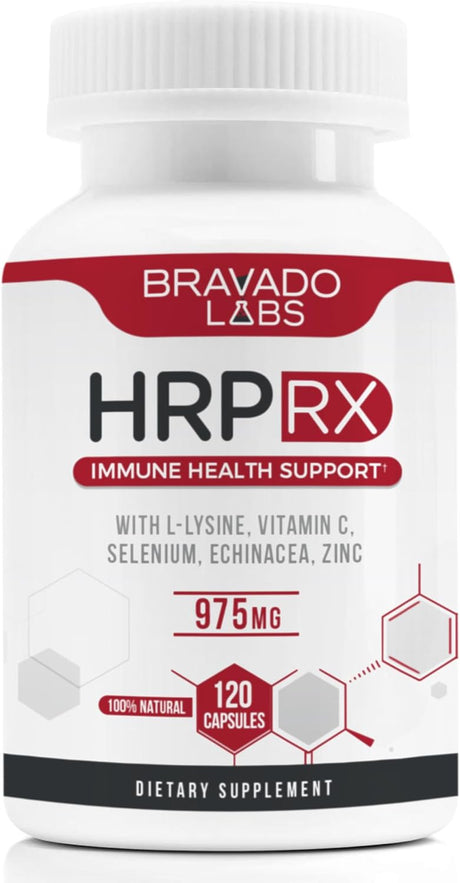 Advanced Lysine Immune Support 975 Mg - Maximum Immune Support Supplement - Super Lysine Outbreak Support Pills for Adults - with Zinc, Vitamin C - 120 Ct