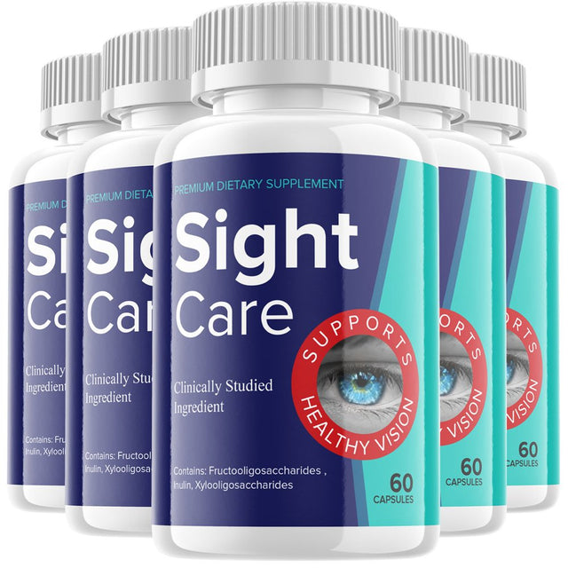 (5 Pack) Sight Care - Advanced Vision Matrix Formula - Supports Healthy Vision - Dietary Supplement for Eyes Sight - 300 Capsules