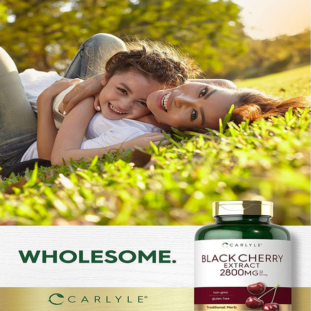 Black Cherry Extract | 2800Mg | 240 Capsules | by Carlyle