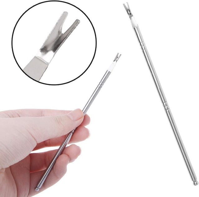 Stainless Steel Cuticle Pusher Dead Skin Remover Manicure Nail Art Pedicure Tool