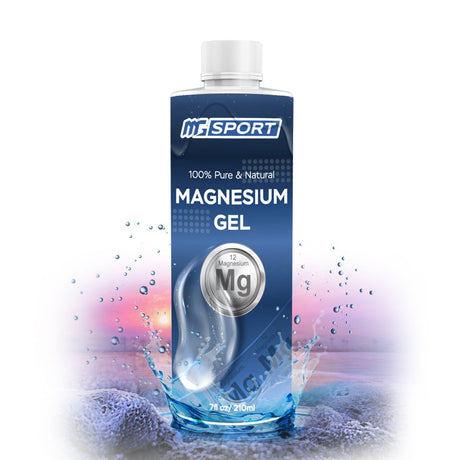 High Absorption Magnesium Gel for Leg Cramps - 7 Oz. Topical Muscle Recovery Rub - Less Sting than Magnesium Oil