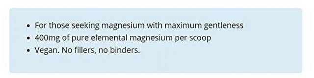 Canprev Magnesium Bis-Glycinate (400Mg Ultra Gentle Powder, 240G)