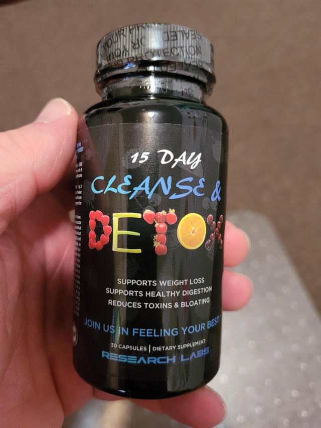 15 Day Colon Cleanse & Detox for Less Bloat Flat Tummy W/Probiotics - 2 Fer 1 - Constipation Relief - Flushes Toxins, Boosts Energy. Clinically Researched Safe and Effective Formula