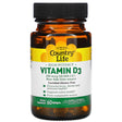 High Potency Vitamin D3, 250 Mcg (10,000 IU), 60 Softgels, Country Life