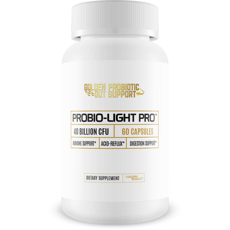 Probio-Light Pro - Probiotic Health Support for Seniors - Promote Gut Health with Probiotics for Senior Women & Men - Daily Probiotic Elderly Immune Support - Probiotic Elder Digestive Support