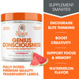 Nootropic Brain Supplement Powder - Boost Focus, Cognitive Function & Memory Booster, Watermelon, Genius Consciousness by the Genius Brand