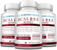 Approved Science BCAA Supplement - 180 Tablets - 2400Mg - Increase Performance and Enhance Muscle Development - L-Leucine, L-Isoleucine, L-Valine - Made in USA, Non-Gmo