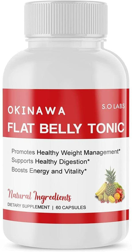 Flat Belly Diet Pills,Weight Loss,Fat Burn,Appetite Control Supplement 60 Capsules