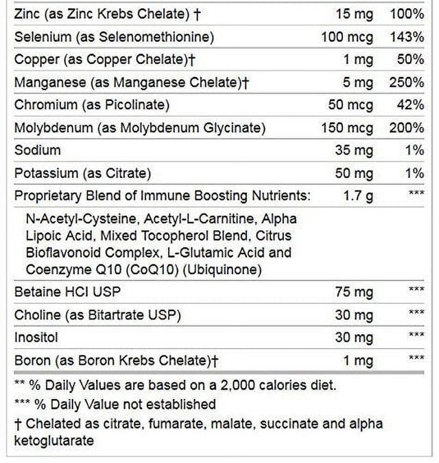 K-Pax Immune (120 Tablets) - Immune Support Supplement