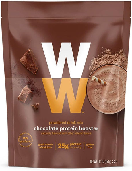 WW Chocolate Protein Booster - Whey Protein Powder, 2 Smartpoints - Weight Watchers Reimagined