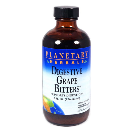 Planetary Formulas Planetary Herbals Digestive Grape Bitters, 8 Oz