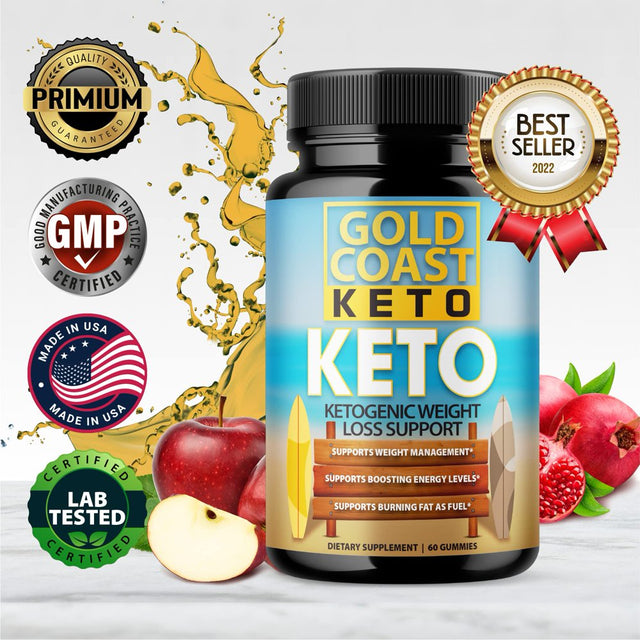 (5 Pack) Gold Coast Gummy - Gold Coastketo Gummies (300 Gummies)