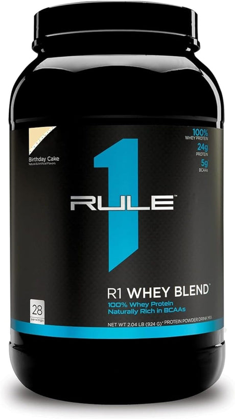 R1 Whey Blend 28 Serv Mint Choc Chip, 1.97 Pound