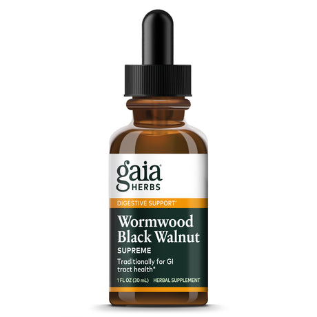 Gaia Herbs Wormwood Black Walnut Supreme, 1 Fl Oz (30 Ml)