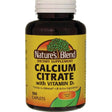 Nature'S Blend Calcium Citrate + Vitamin D3 Caplets, 630 Mg, 100 Ct