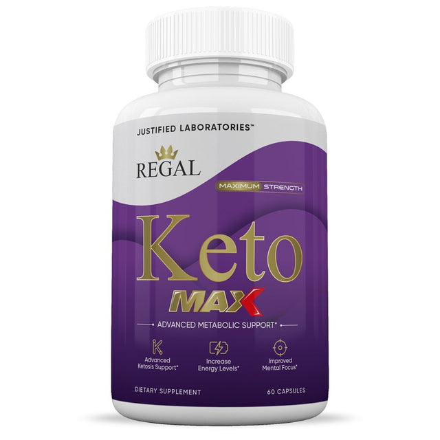 (3 Pack) Regal Keto Max 1200MG Pills Includes Apple Cider Vinegar Gobhb 180 Capsules