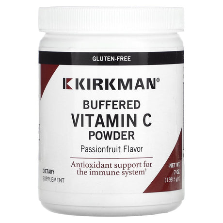 Kirkman Labs Buffered Vitamin C Powder, Passionfruit, 7 Oz (198.5 Gm)