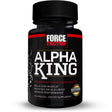 Alpha King Total Testosterone Booster Supplement for Men with Fenugreek Seed, Black Maca, and Tribulus to Build Lean Muscle, Boost Libido, and Improve Performance, Force Factor, 15 Capsules