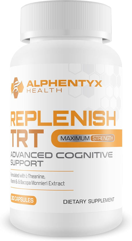 Nootropic by Alphentyx Health Replenish TRT - Brain Booster for Memory, Clarity and Focus.