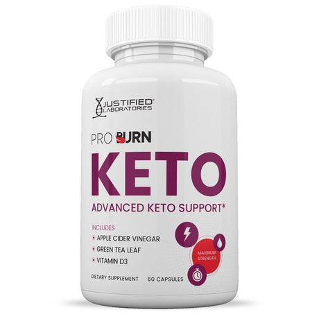 (3 Pack) Pro Burn Keto ACV Pills 1275Mg Alternative to Gummies Dietary Supplement 180 Capsules