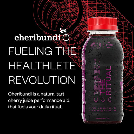 Cheribundi SLEEP Tart Cherry Juice - Tart Cherry Juice Formulated for Deeper Sleep - Pro Athlete Workout Recovery - Fight Inflammation and Support Muscle Recovery - Post Workout Recovery Drinks for Runners, Cyclists and Athletes -8 Fl Oz (Pack of 24)