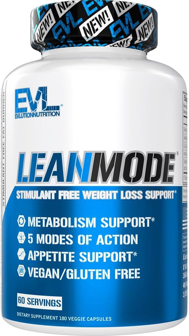 EVL Weight Loss Support Pills - Premium Multipurpose Appetite Metabolism and Fat Loss Support for Men and Women - Leanmode with Green Coffee Bean Extract CLA and Garcinia Cambogia - 60 Servings