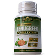 Pure Fenugreek Extract Herbal Supplement Pills 1000Mg for Men Women - 60 Capsules