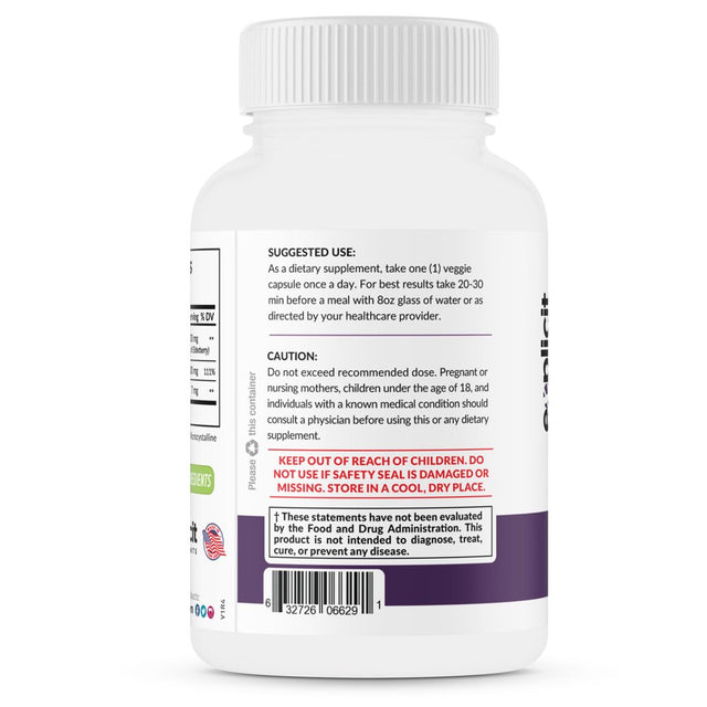 All Natural Elderberry, Vitamin C & Zinc Supplement - Triple Immunity Booster - Extra Strength 3 Month Supply - Supports Immune Health - Made in USA