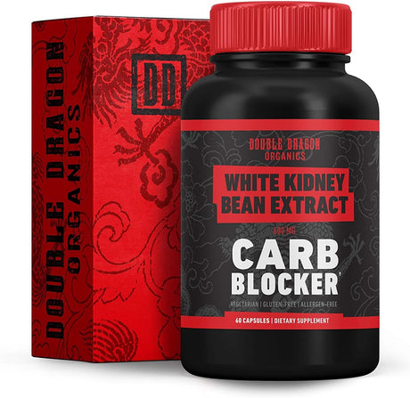 White Kidney Bean Extract - 100% Pure Carb Blocker - Keto Carb Blocker (60 Caps / 600MG)