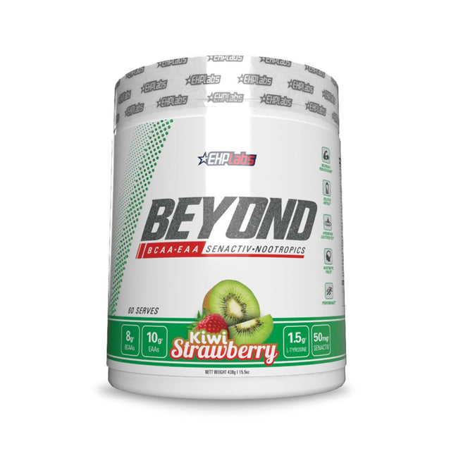 Ehplabs beyond BCAA Powder Amino Acids Post Workout Recovery - Bcaas Essential Amino Acids EAA Supplements Powder - 10G Amino Acids Supplement for Muscle Recovery, 60 Servings (Grape Lollipop)