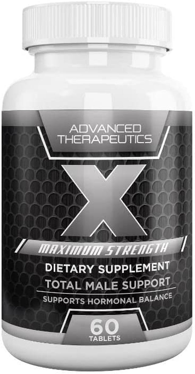 X Male Testosterone Booster for Men Increase Muscle and Inches Where Women Want. Fat Burner for Men Boost Bedroom Performance, Burns Pure Belly Fat as an Added Bonus. All in One Men’S Supplement