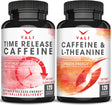 VALI Caffeine & L-Theanine Time Release Caffeine Bundle - Smart Smooth Focused Energy Cognitive Nootropic Supplement and Smart Slow Release Caffeine for Extended Energy, Focus & Alertness