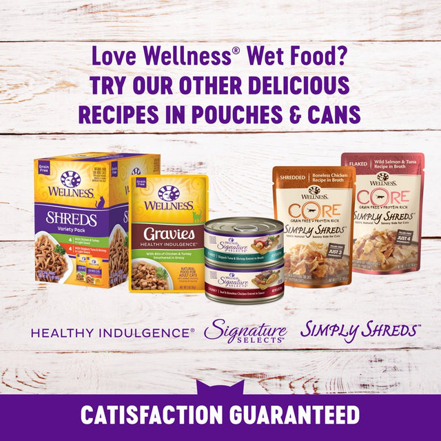 Wellness Complete Health Grain Free Canned Cat Food, Chicken Pate, 12.5 Ounces (Pack of 12)