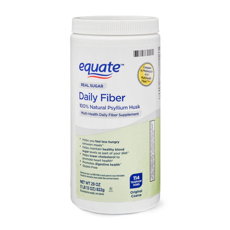 Equate Daily Fiber Powder, 29 Oz