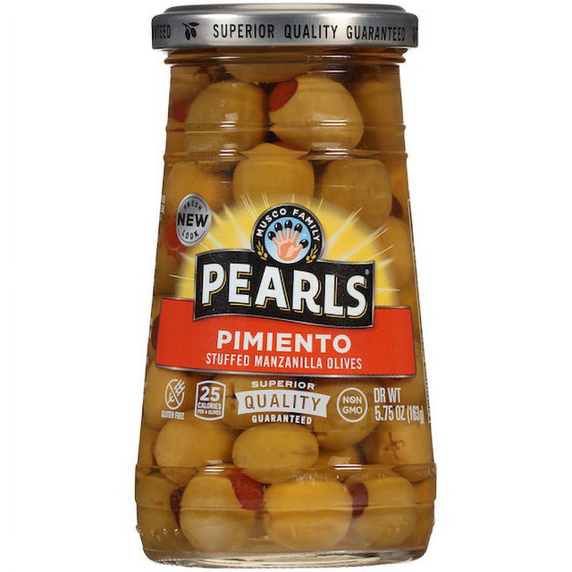 (Price/Case)Pearls Stuffed Manzanilla, 5.75 Ounces, 12 per Case