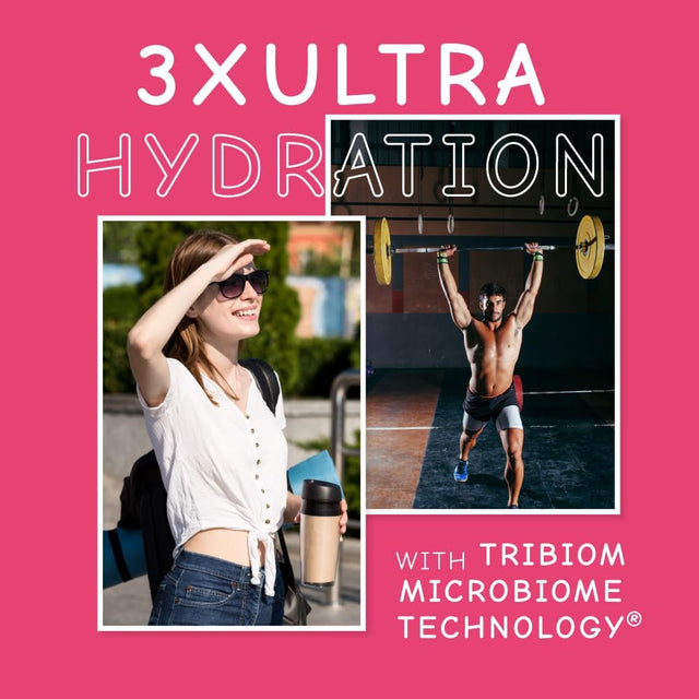 Probiomlyte Probiotic Hydration Amplifier. Electrolytes + Key Vitamins + Probiotics + Prebiotics + Postbiotics + Citrulline |Better Endurance, Performance, Energy, Gut Health| Passion Fruit |10 Sticks