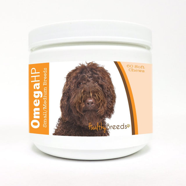 Healthy Breeds Labradoodle Omega HP Fatty Acid Skin and Coat Support Soft Chews