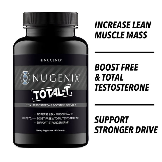 Nugenix Total-T Testosterone Booster - 90 Capsules