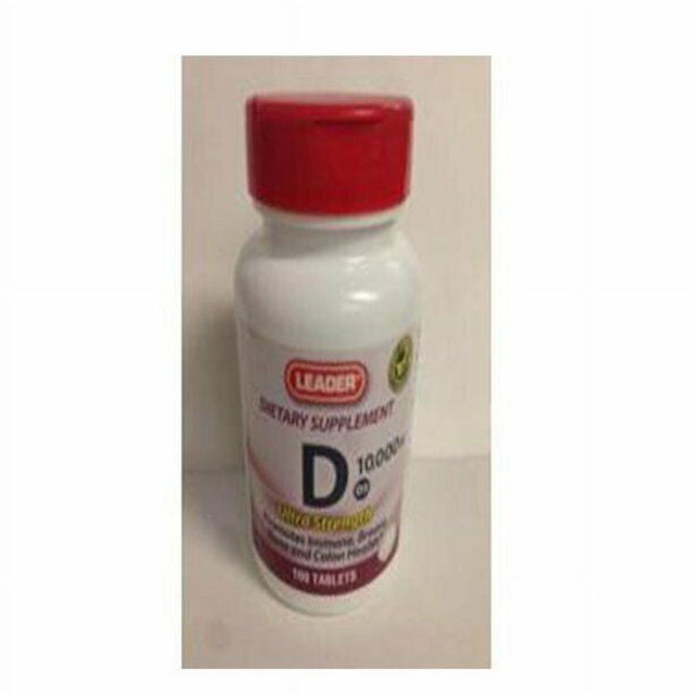 Leader Vitamin D 1000IU Softgels 250 Ct